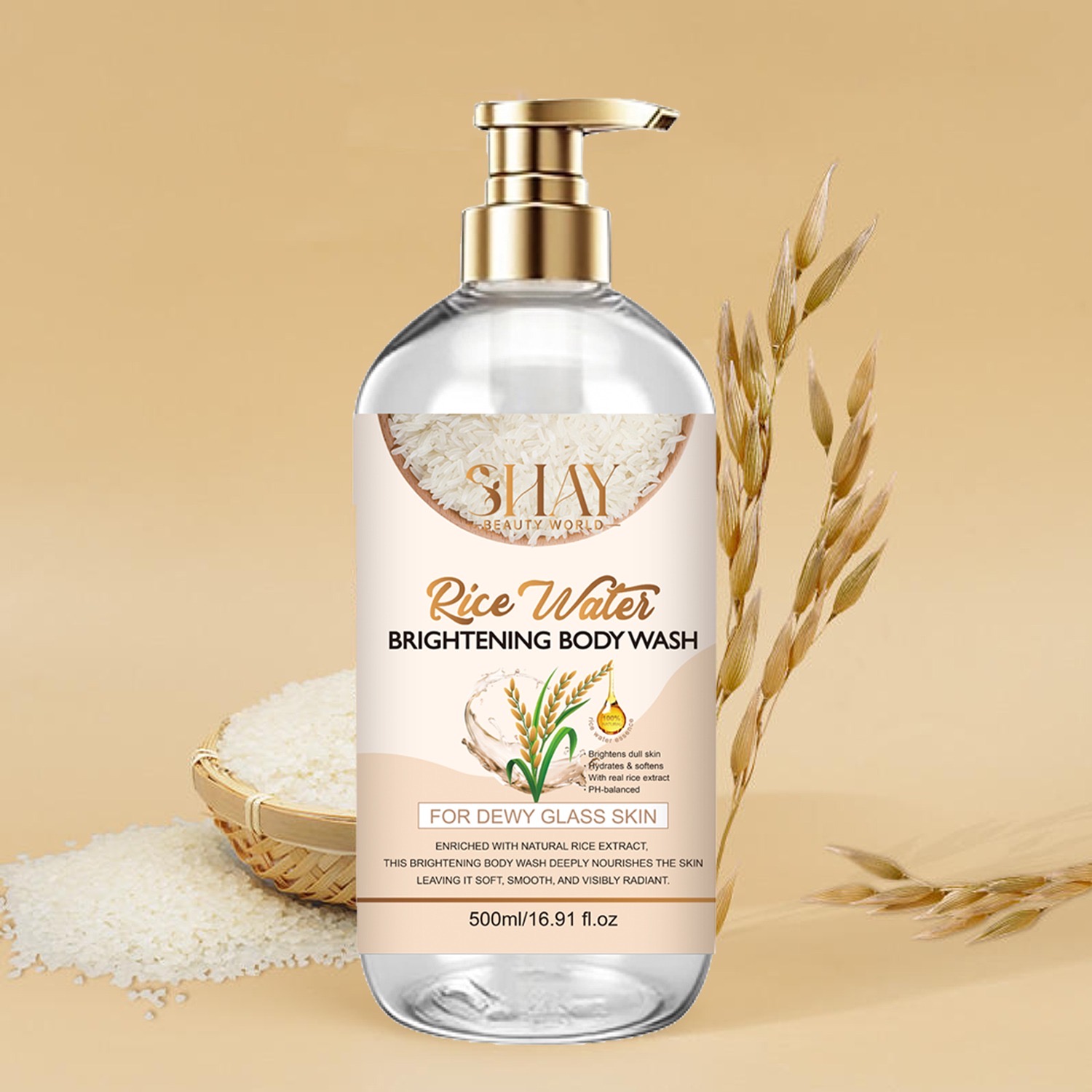 f4a9ba28-b578-4f17-bc93-7114580378be Rice Water Brightening Shower gel - Image 1