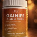 GAINIES Protein Shake – Chocolate Cookie Flavor (400g)